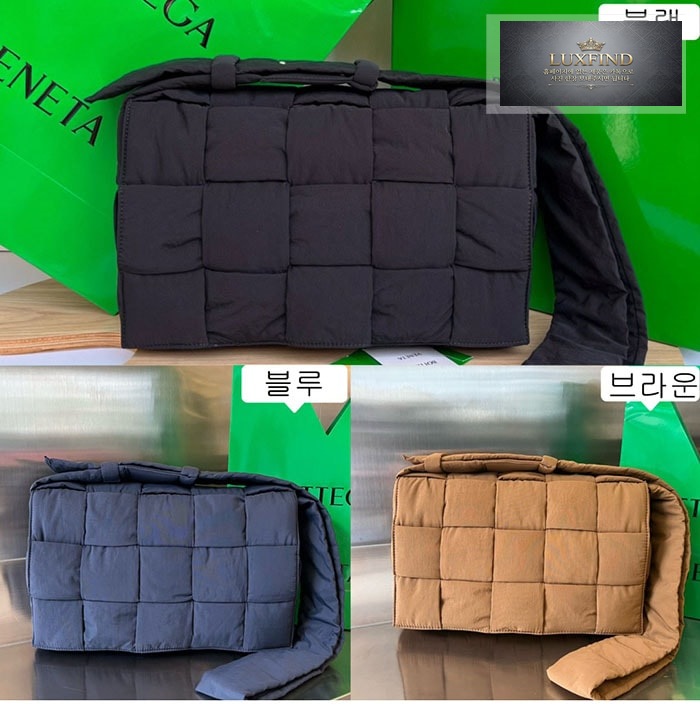 보테가베네타 패디드 테크 카세트 백 “ 3COLOR ”