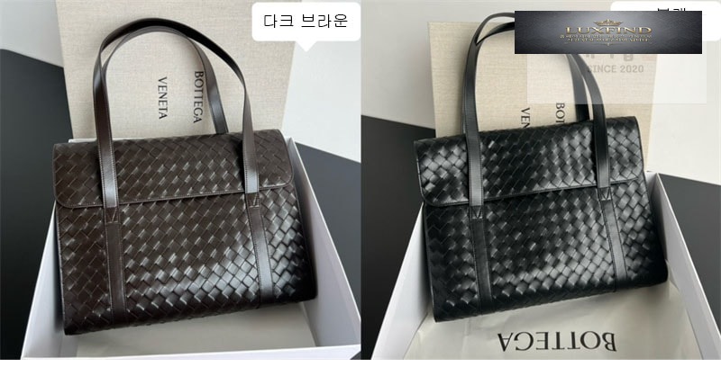 보테가베네타 인트레치아토 포트폴리오 브리프케이스 “ 2 COLOR ”