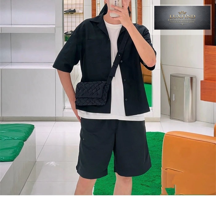 보테가베네타 럼플 메신저백 “ 2 COLOR ”