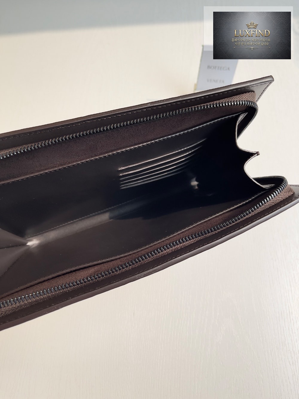 Bottega Veneta Intrecciato Document Case With Wristlet