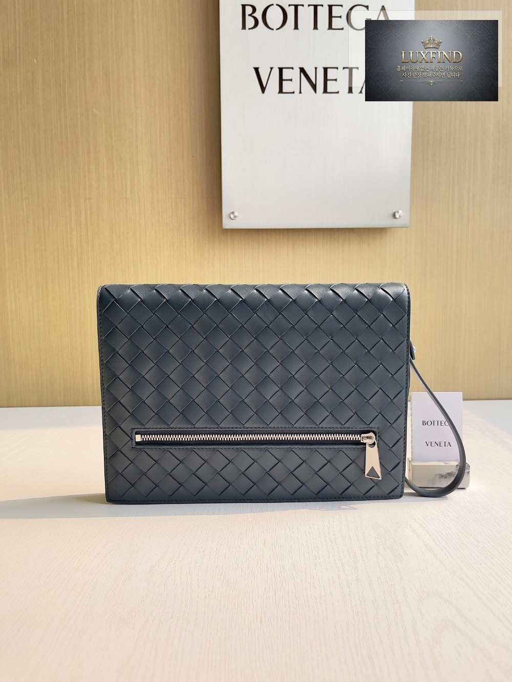 Bottega Veneta Intrecciato Document Case With Wristlet