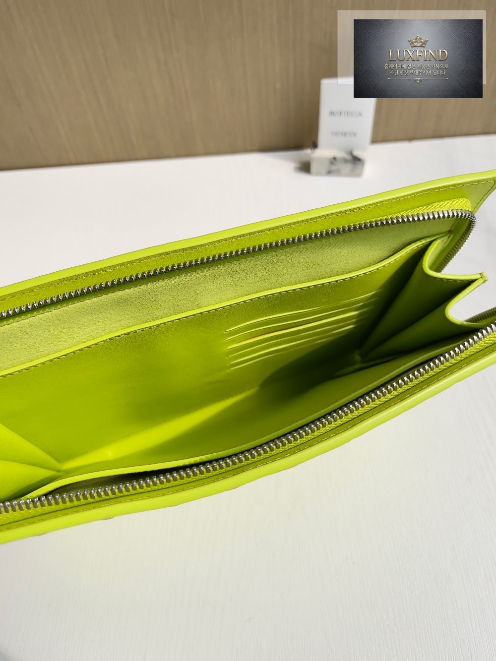 Bottega Veneta Intrecciato Document Case With Wristlet