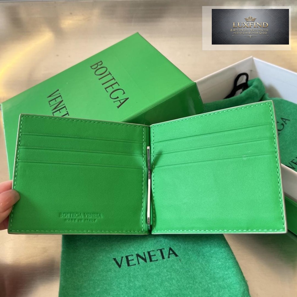 Bottega Veneta Intrecciato Bill_Clip_Wallet