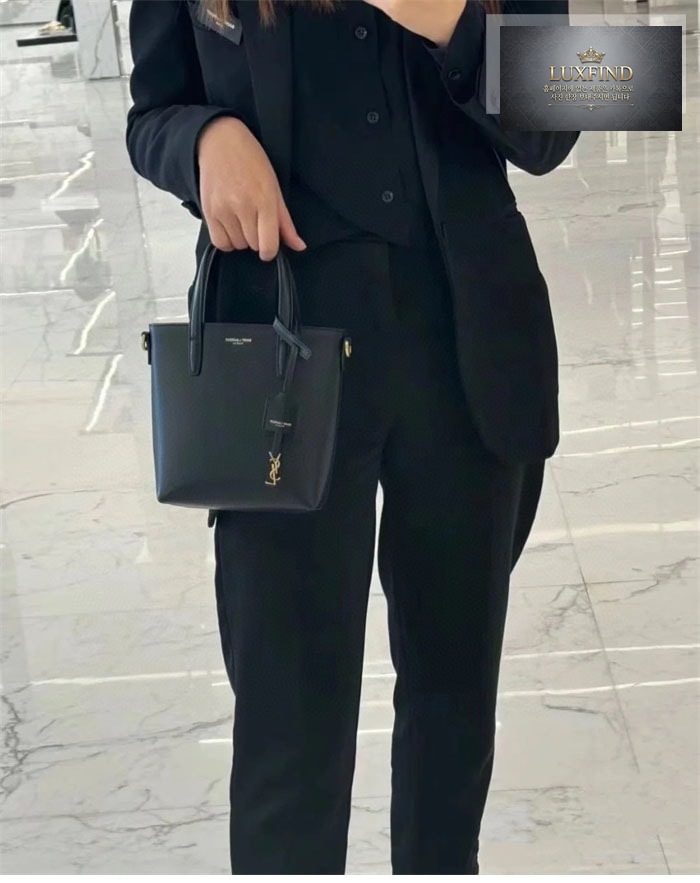 생로랑 토이 쇼퍼 미니 토트 백