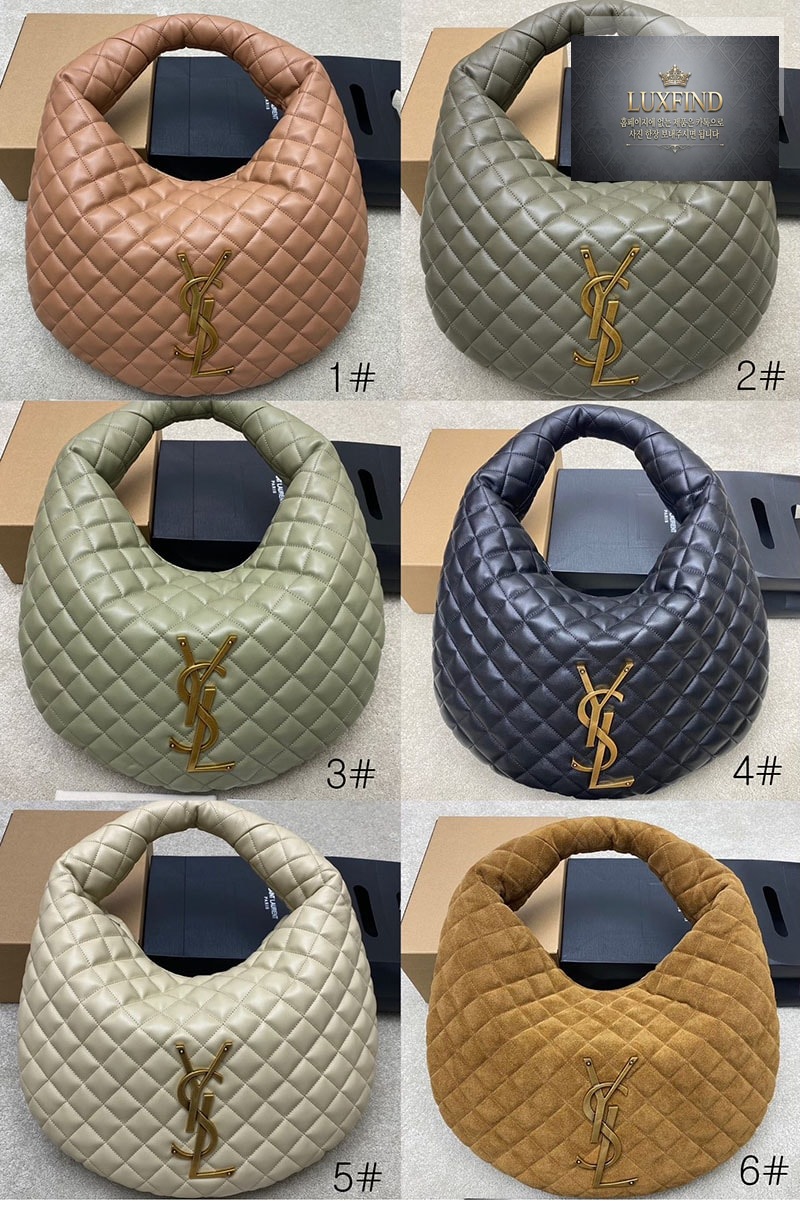 생로랑 퀼팅 나파 ICARE 호보 백 스몰 & 라지 6color 858160 / 851689