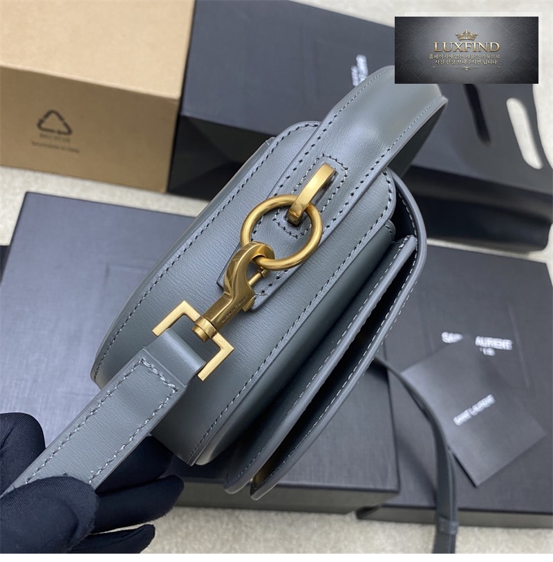 생로랑 볼테르 박스 하프문 숄더백 787671