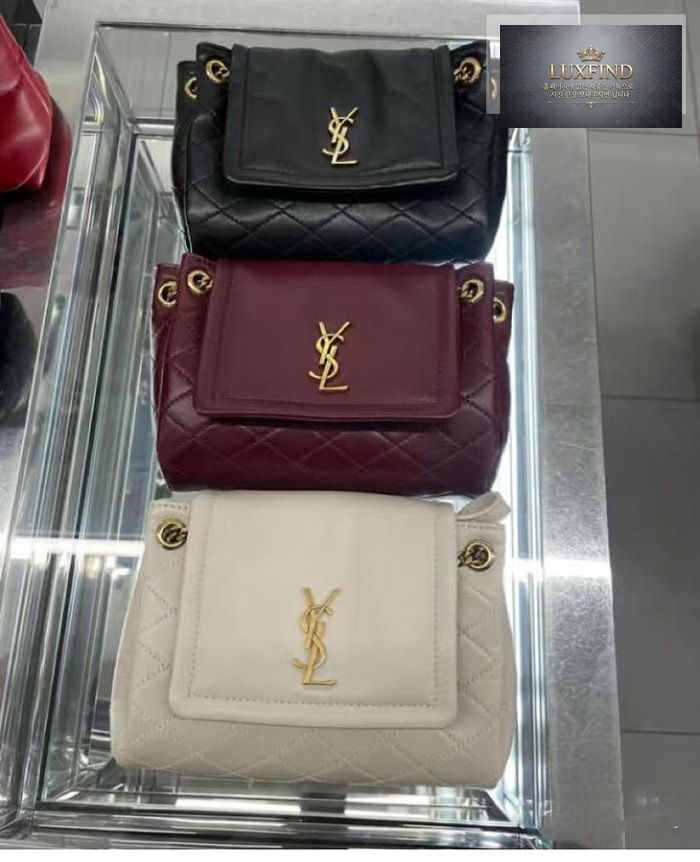 생로랑 미니 모노그램 노리타 숄더백