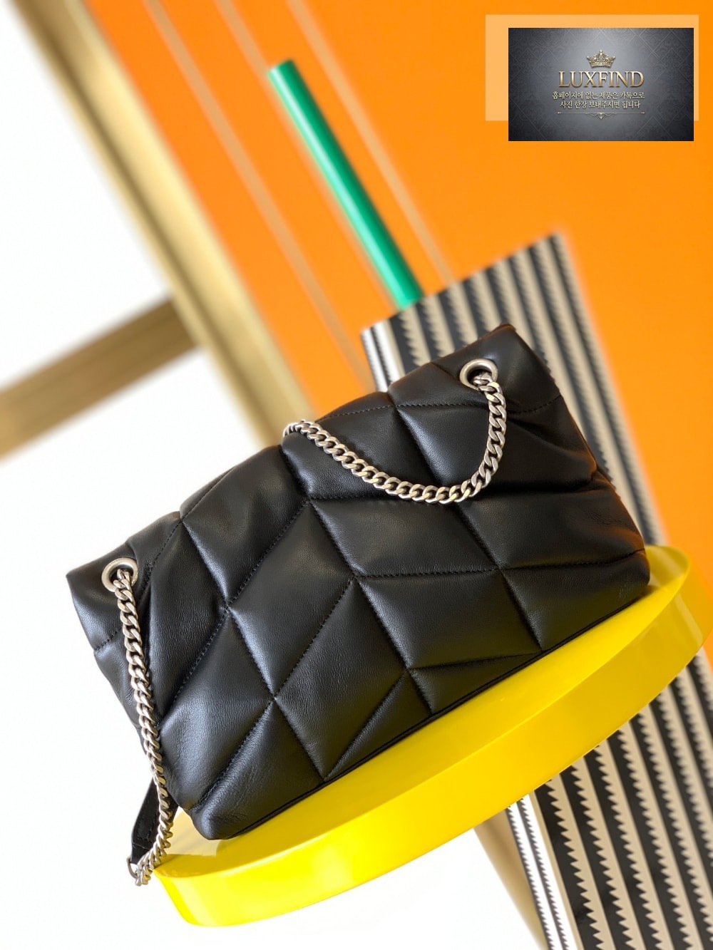 Saint Laurent Puffer Small in Nappa leather