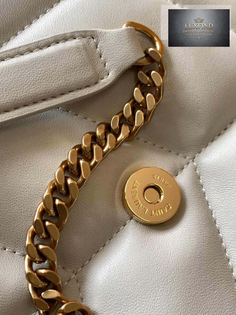 Saint Laurent Puffer Small in Nappa leather