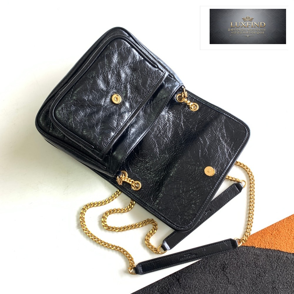 Saint Laurent Niky Baby In Vintage Leather