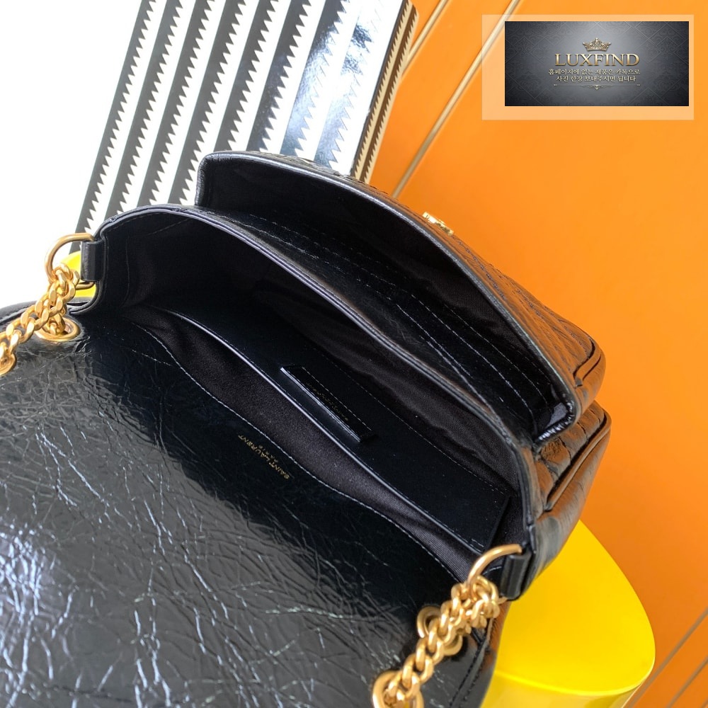 Saint Laurent Niky Baby In Vintage Leather