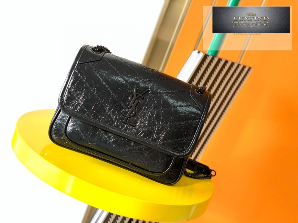 Saint Laurent Niky Baby In Vintage Leather