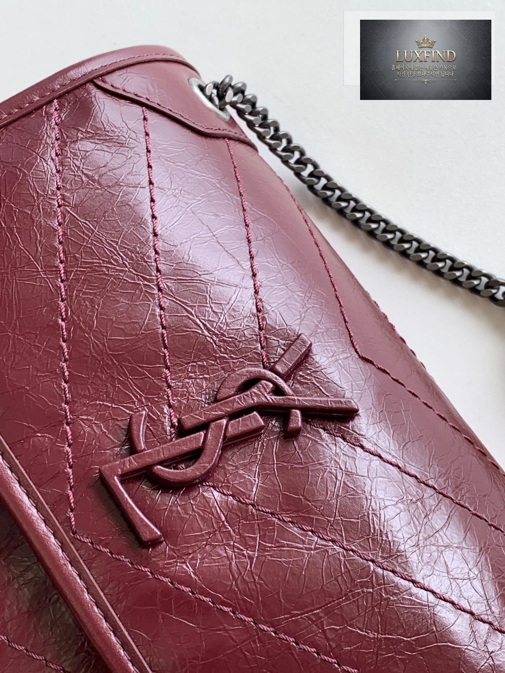 Saint Laurent Niky Baby In Vintage Leather