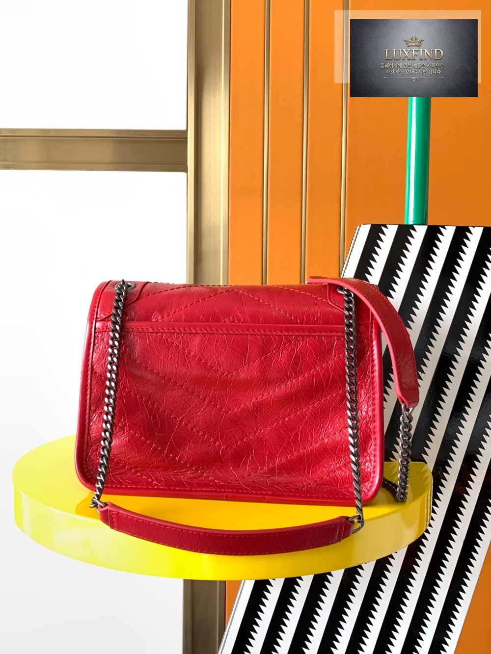 Saint Laurent Niky Baby In Vintage Leather