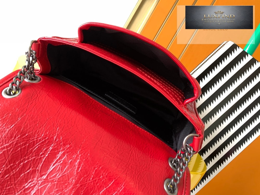 Saint Laurent Niky Baby In Vintage Leather
