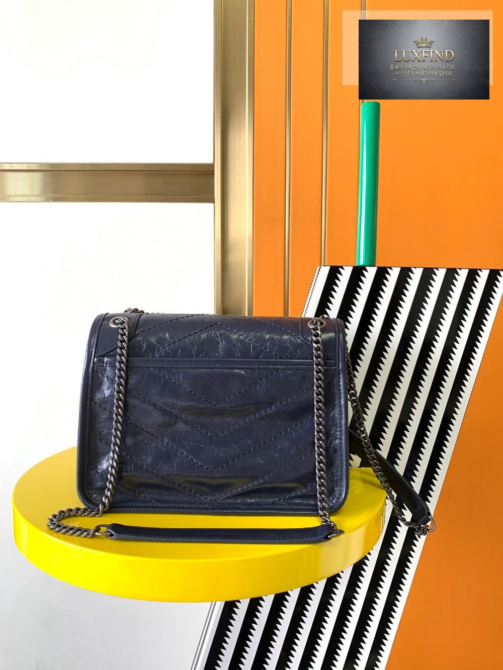 Saint Laurent Niky Baby In Vintage Leather