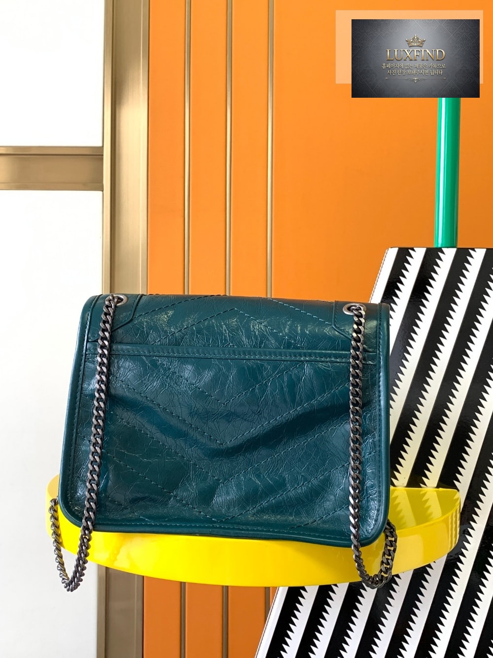 Saint Laurent Niky Baby In Vintage Leather