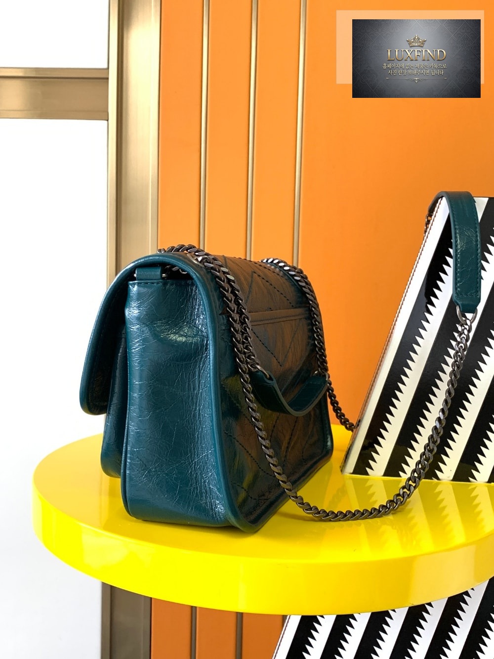 Saint Laurent Niky Baby In Vintage Leather