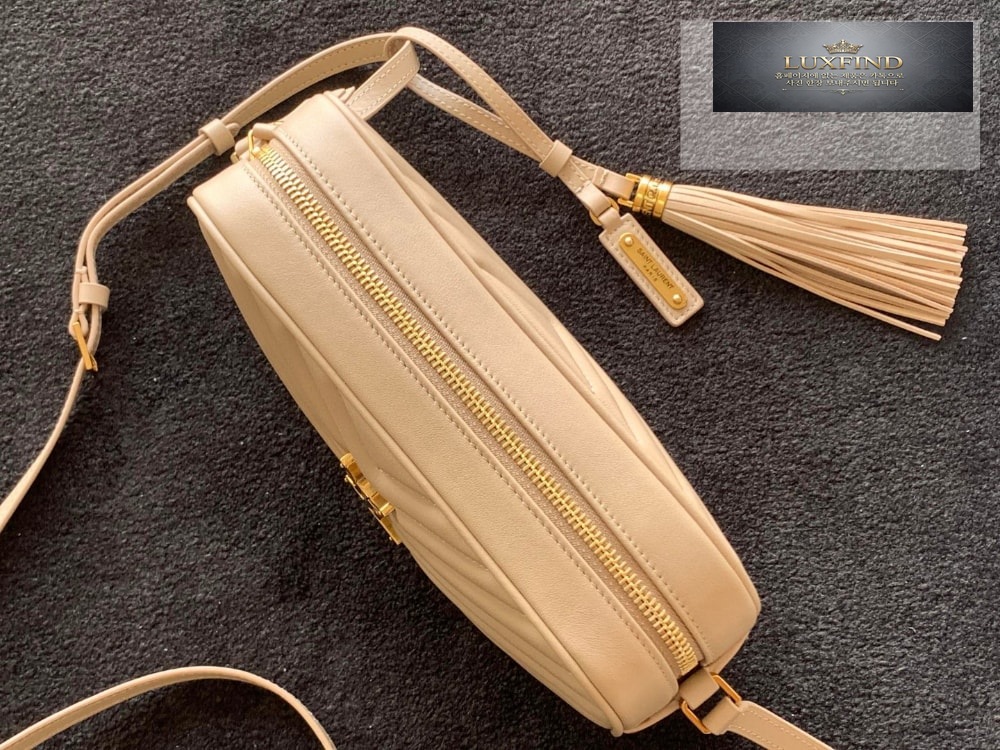 Saint Laurent Lou Camera Bag In Quilted Leather
