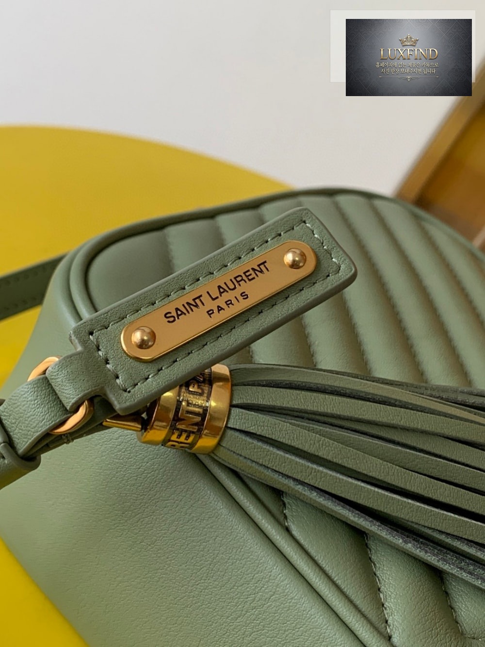 Saint Laurent Lou Camera Bag In Quilted Leather