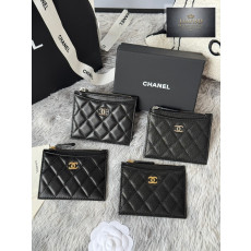 샤넬 클래식 지퍼 카드 홀더