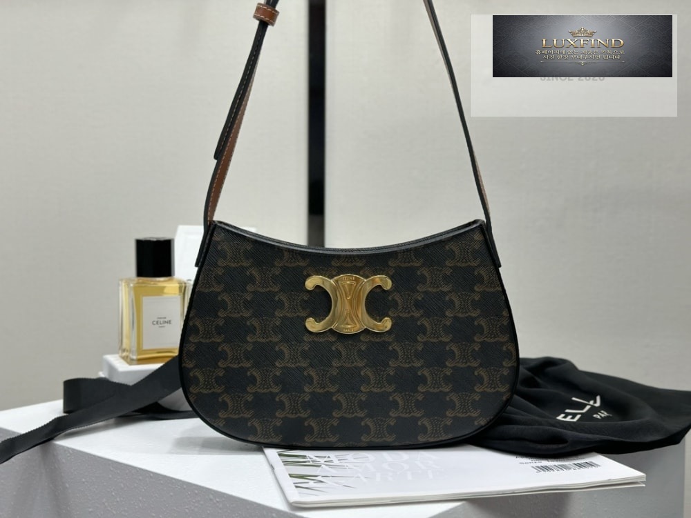 Celine Tilly Canvas & Calfskin