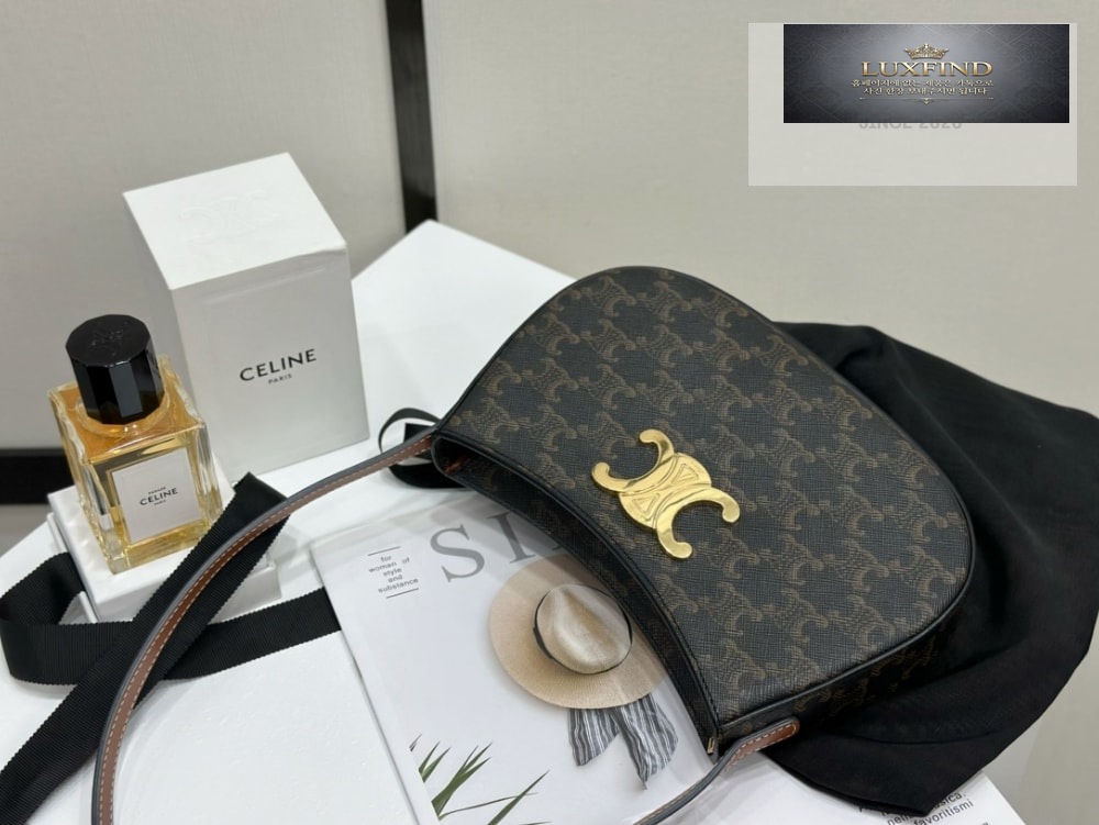 Celine Tilly Canvas & Calfskin