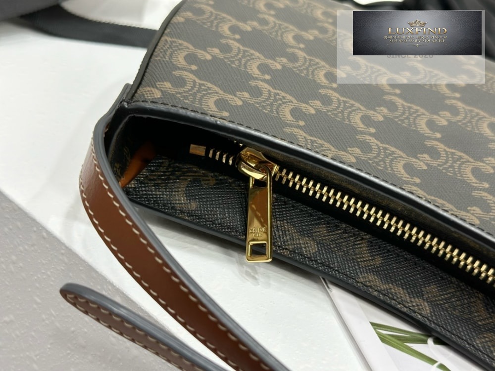 Celine Tilly Canvas & Calfskin
