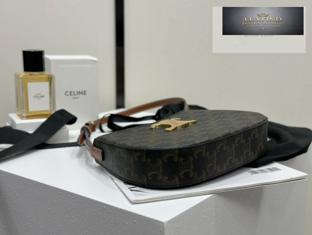 Celine Tilly Canvas & Calfskin