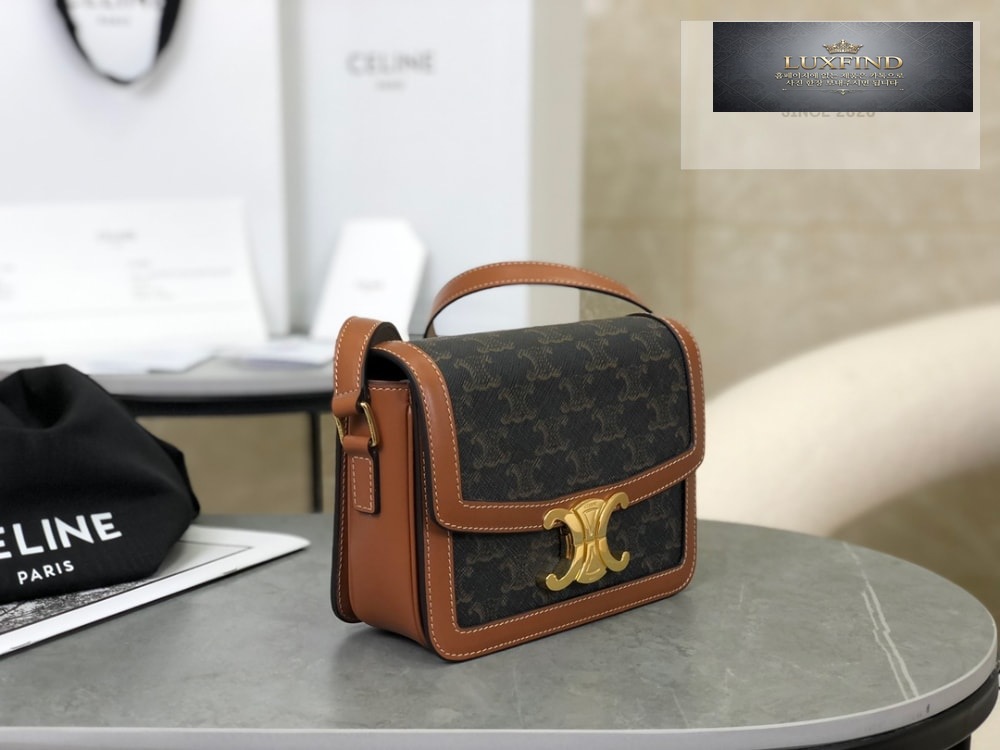 Celine Teen Triomphe Canvas Bag