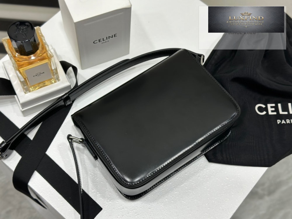 Celine Teen Triomphe Bag Shiny Calfskin