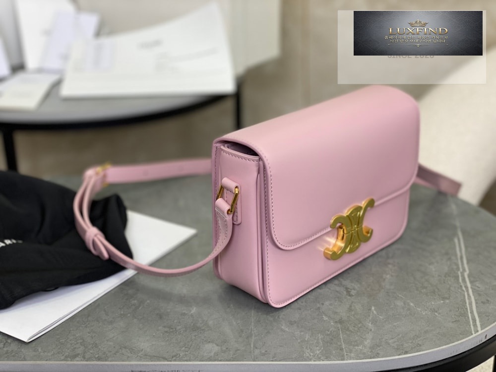 Celine Teen Triomphe Bag Shiny Calfskin