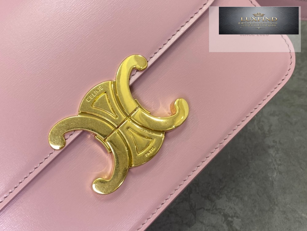 Celine Teen Triomphe Bag Shiny Calfskin