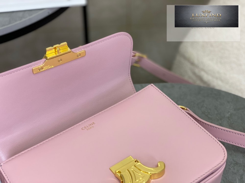 Celine Teen Triomphe Bag Shiny Calfskin