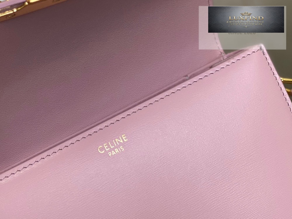 Celine Teen Triomphe Bag Shiny Calfskin