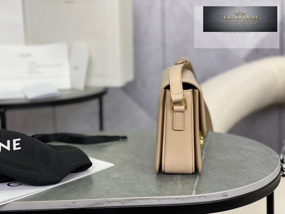 Celine Teen Triomphe Bag Shiny Calfskin