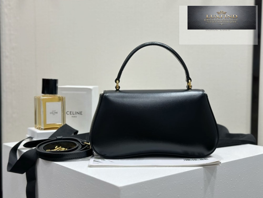 Celine Teen Lola Triomphe Shiny Calfskin