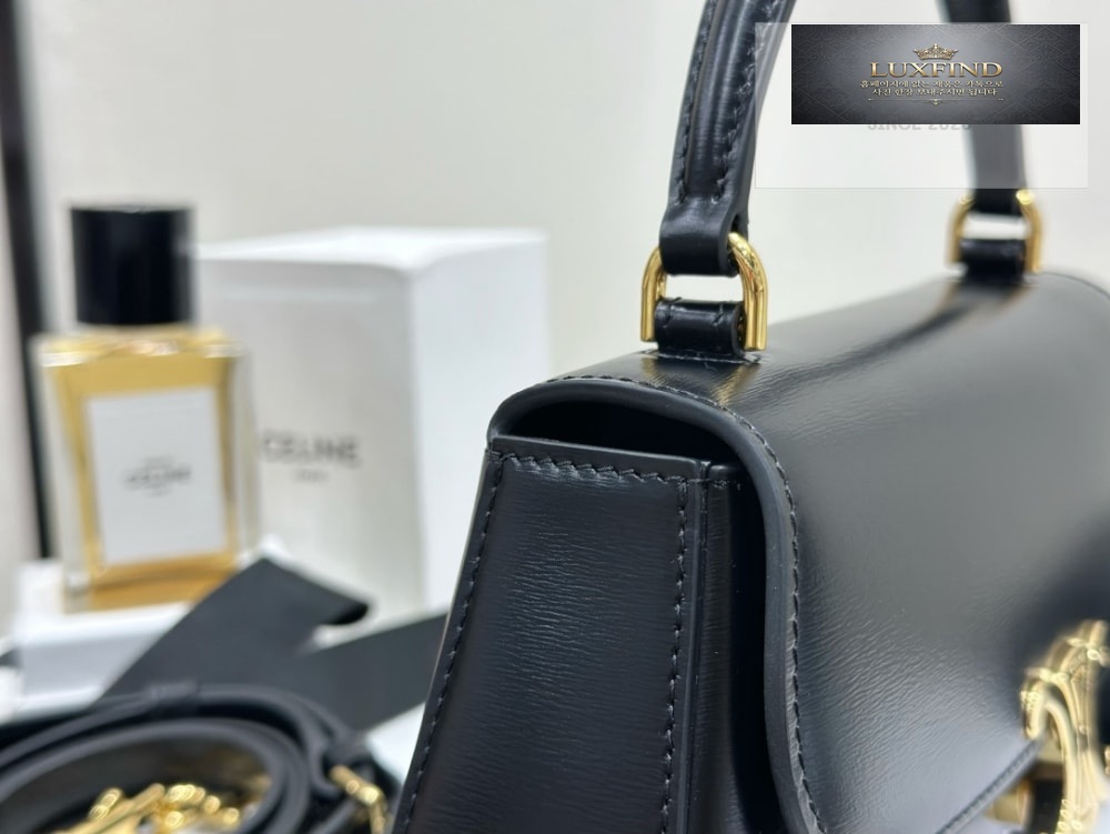 Celine Teen Lola Triomphe Shiny Calfskin