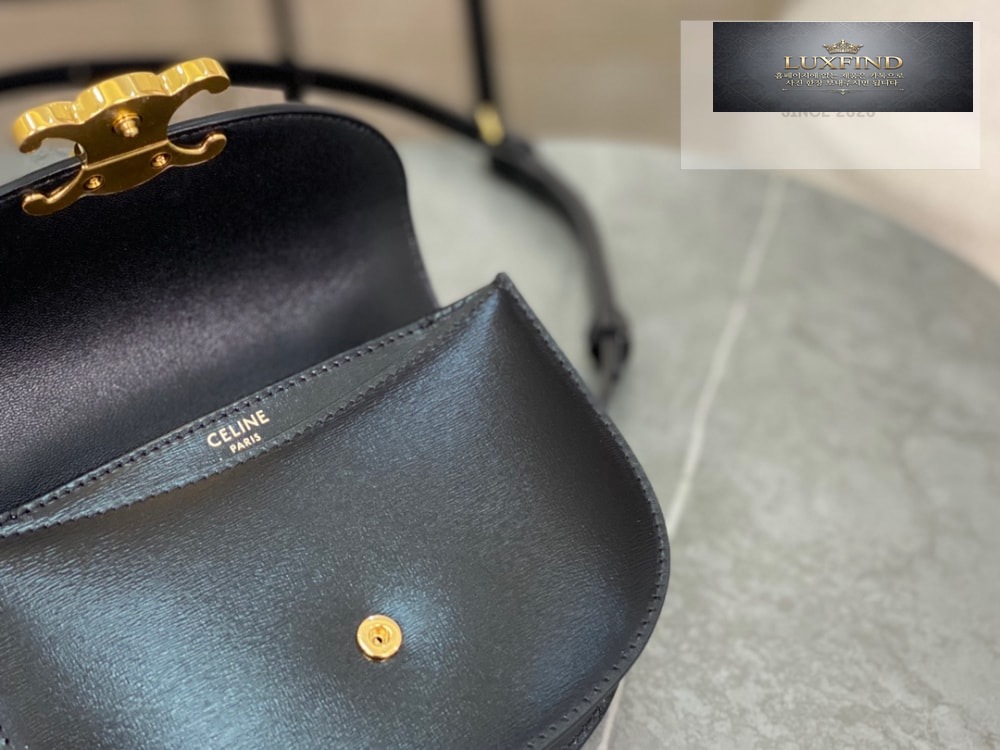 Celine Mini Clea Vesace Calfskin