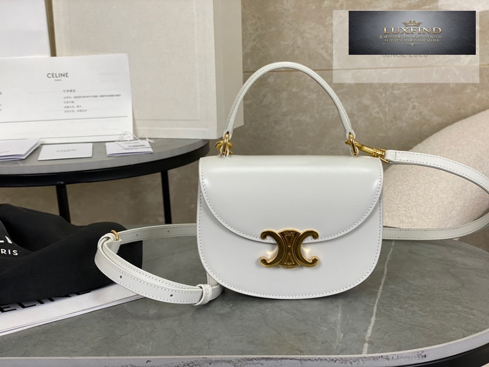 Celine Mini Clea Vesace Calfskin