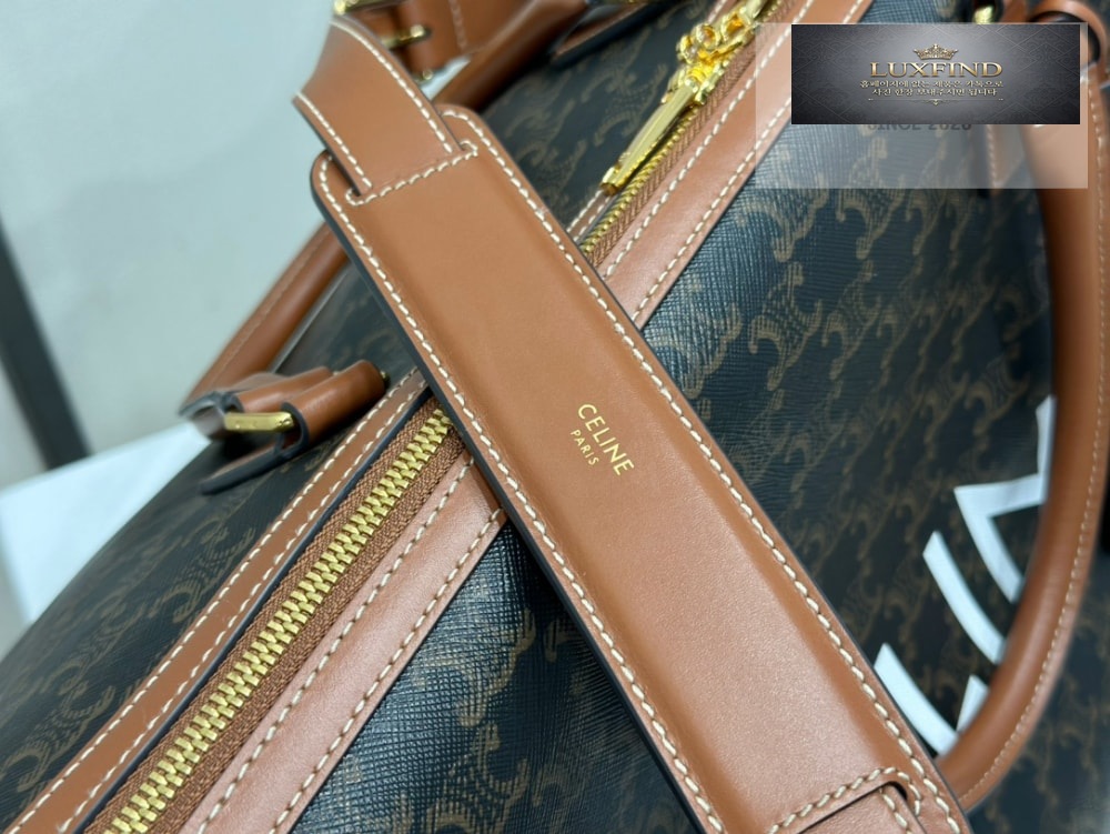 Celine Large Voyage Triomphe Canvas with Celine Print