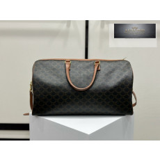 Celine Large Voyage Triomphe Canvas with Celine Print