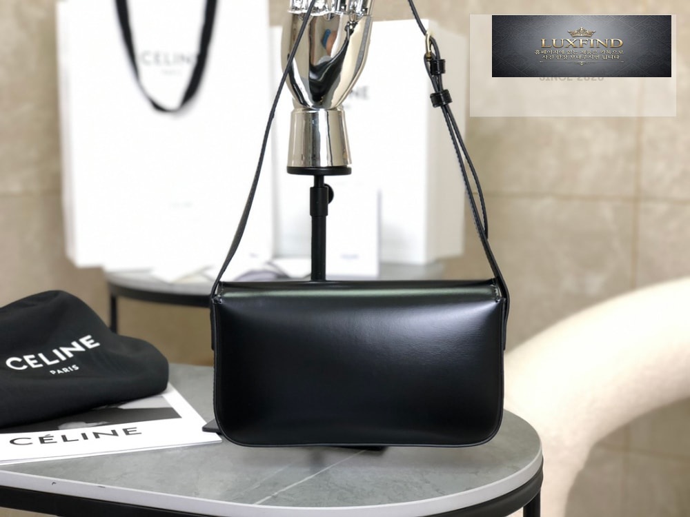 Celine Claude Triomphe Shoulder Bag Calfskin