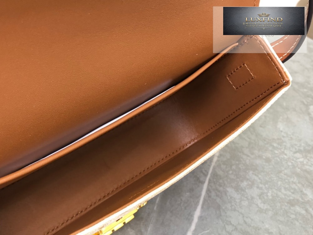 Celine Claude Triomphe Shoulder Bag Calfskin