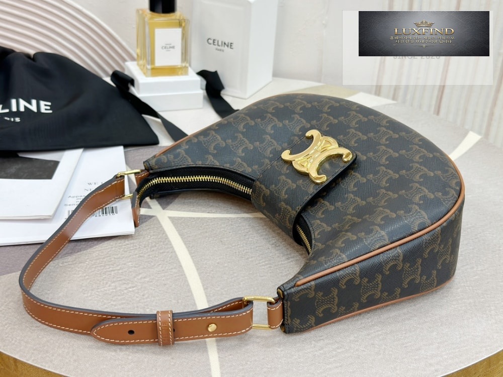 Celine Ava Triomphe Bag Soft Calfskin