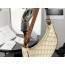 Celine Ava Bag in Triomphe Canvas and Calfskin