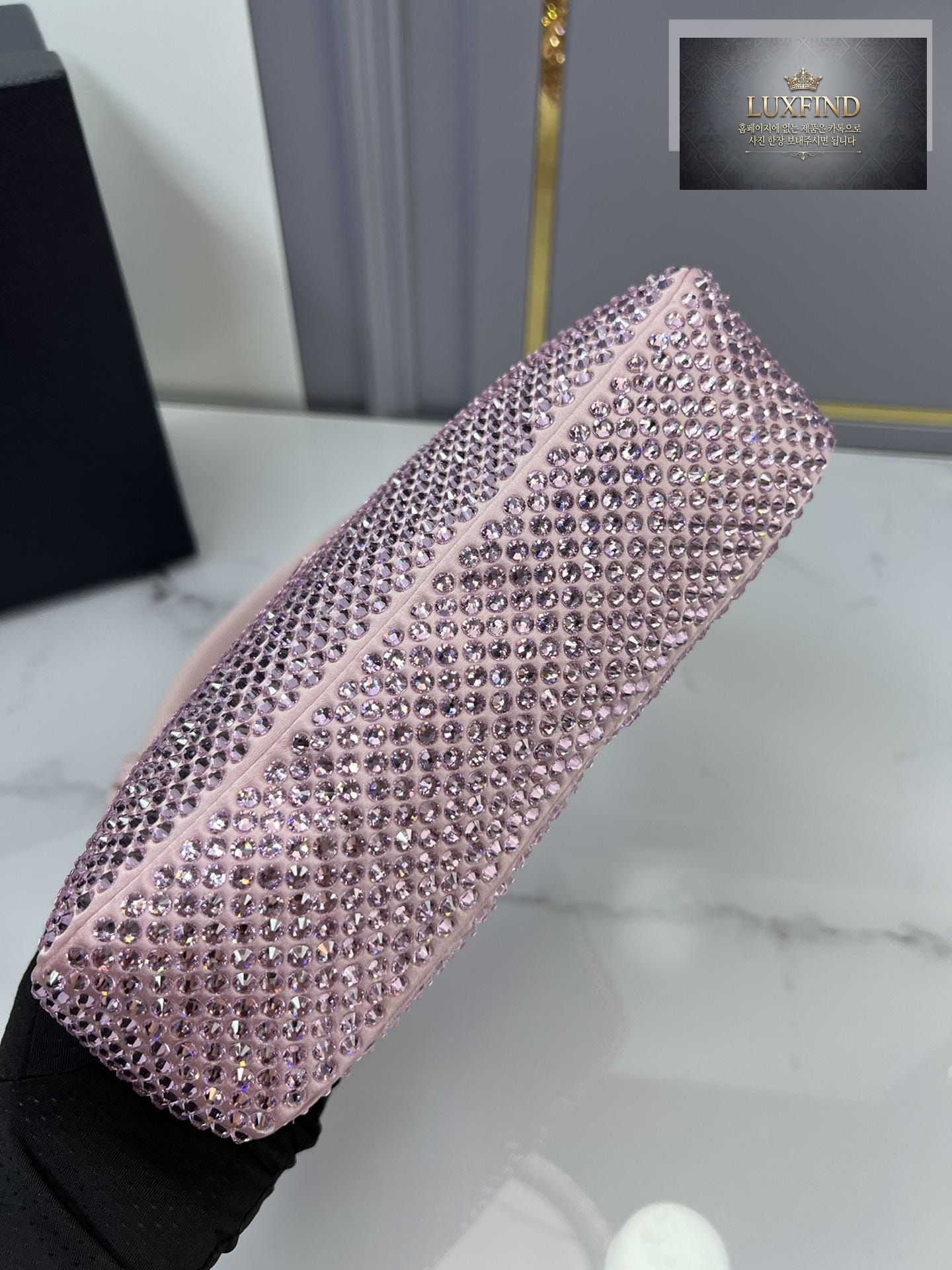 Prada Rhinestones Re - Edition Soulder