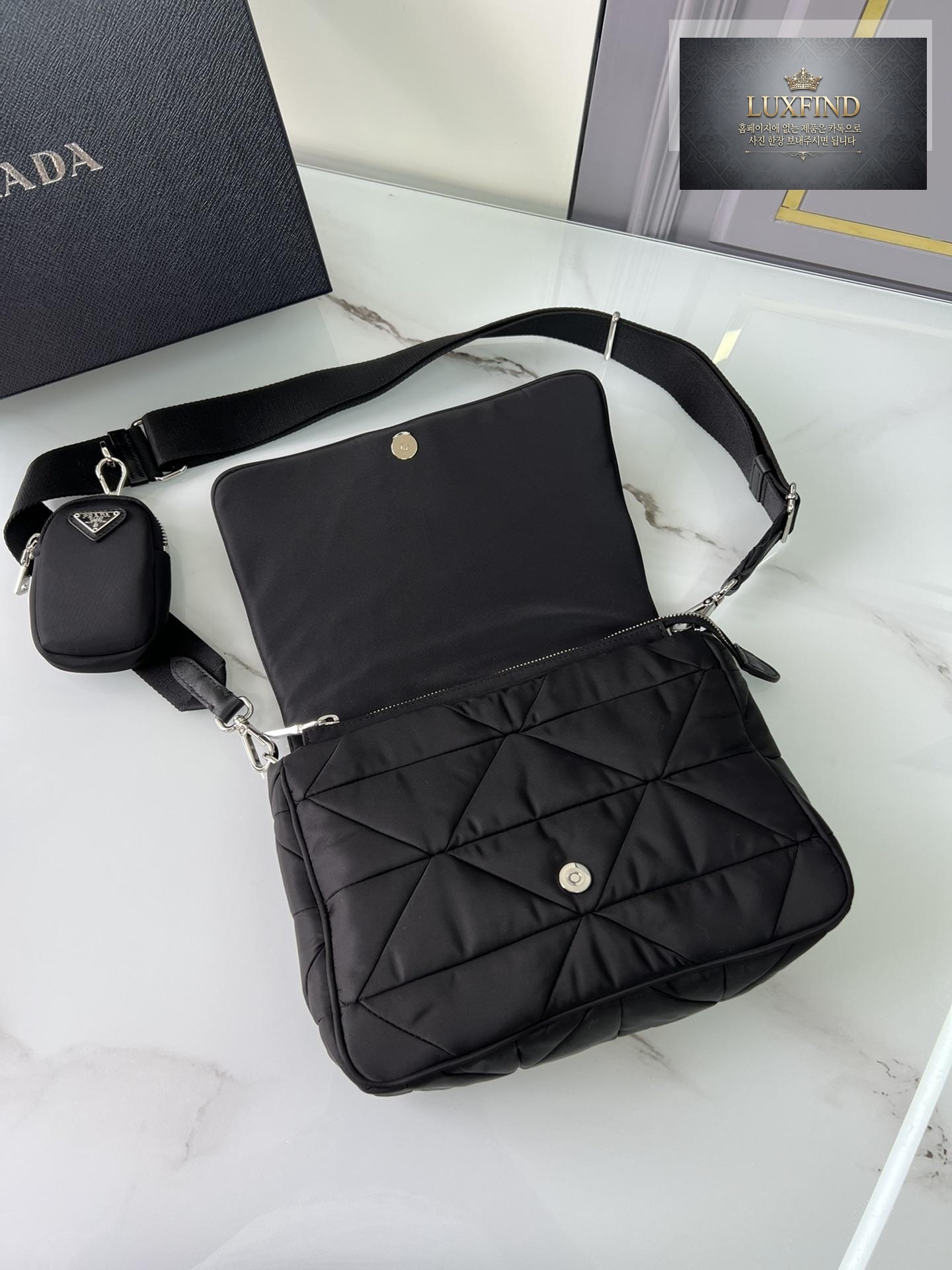 Prada Padded Re-Nylon Shoulder