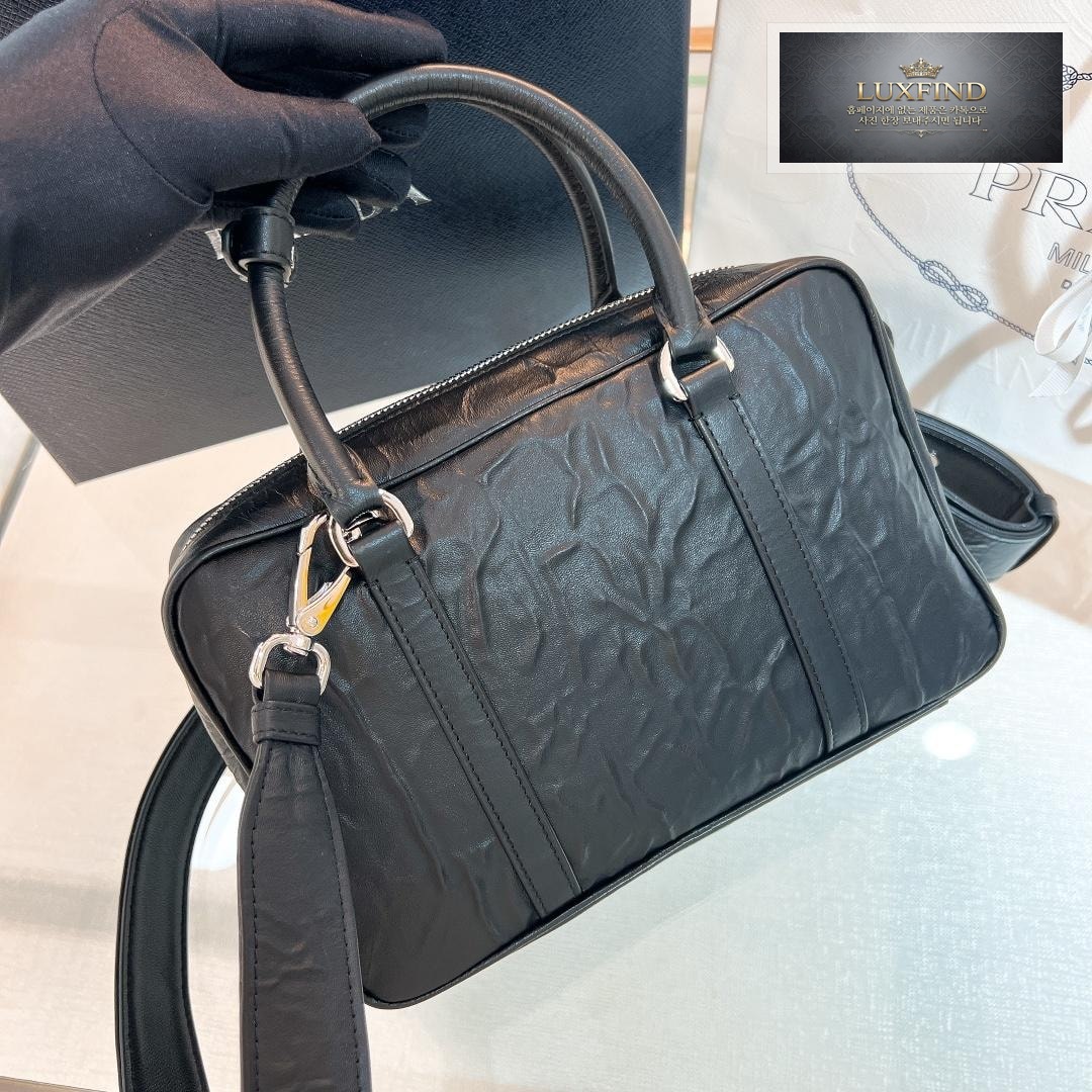 Prada Nappa Antique Leather Top Handle