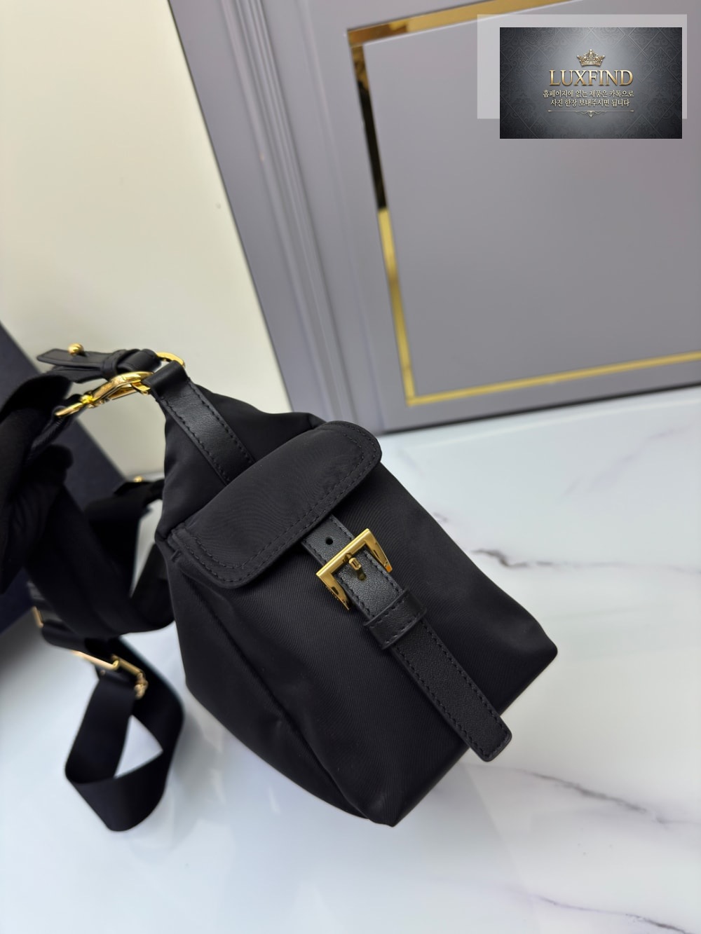 Prada Explore Large Re-Nylon And Leather